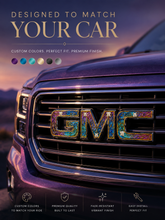 Enamel Custom Car Badge - Custom Car Emblem for GMC Vehicles| Master Artisan Hand-Painted Emblem