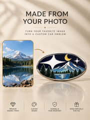 Enamel Custom Car Badge - Custom Car Emblem for Subaru Vehicles| Master Artisan Hand-Painted Emblem